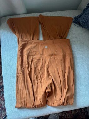 lululemon athletica High-Rise Flare Leggings in Burnt Orange